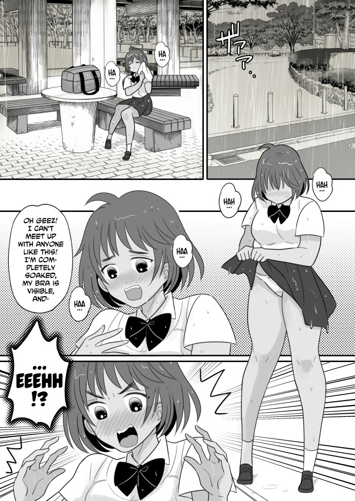 Hentai Manga Comic-The Story Of How I, The Track Club's Ace, Got Transformed Into A Woman By A Mysterious Downpour-Read-8